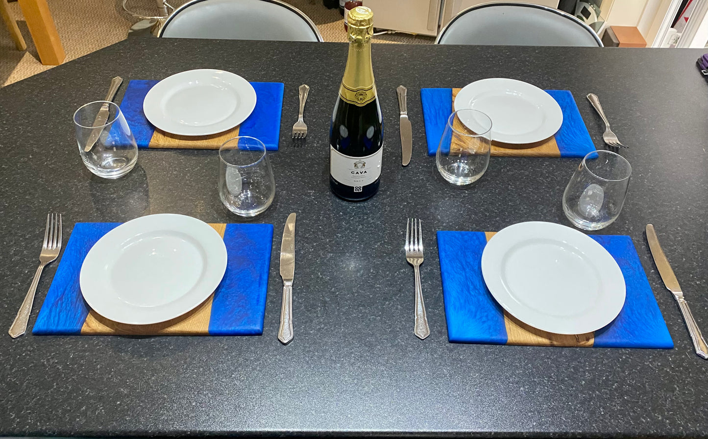 Timber and Resin Place Mats