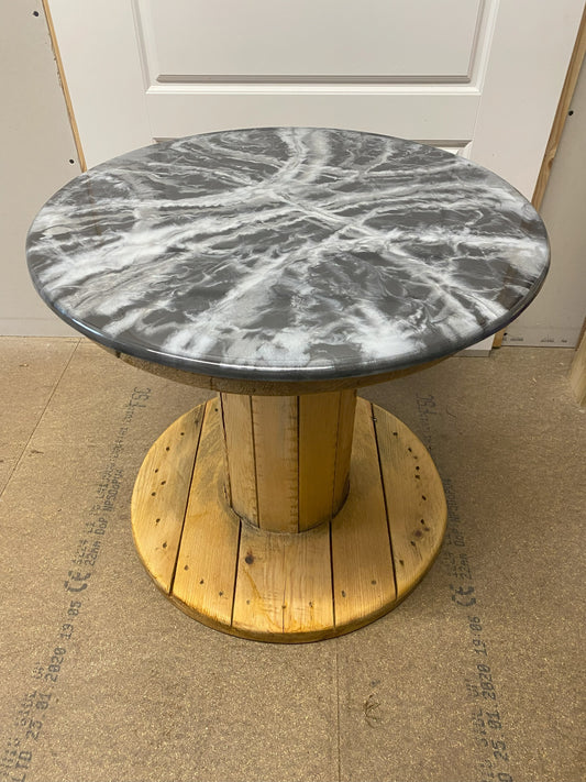 Resin Round Table