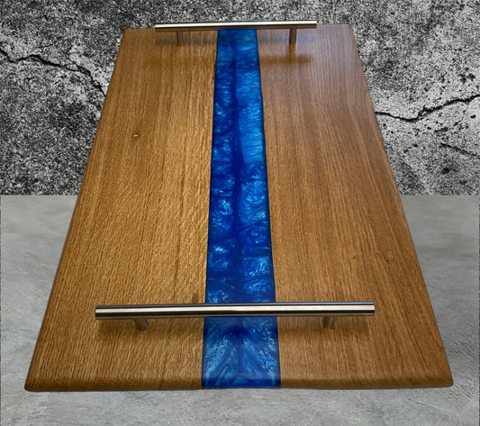 Resin River Charcuterie Board "With Handles"